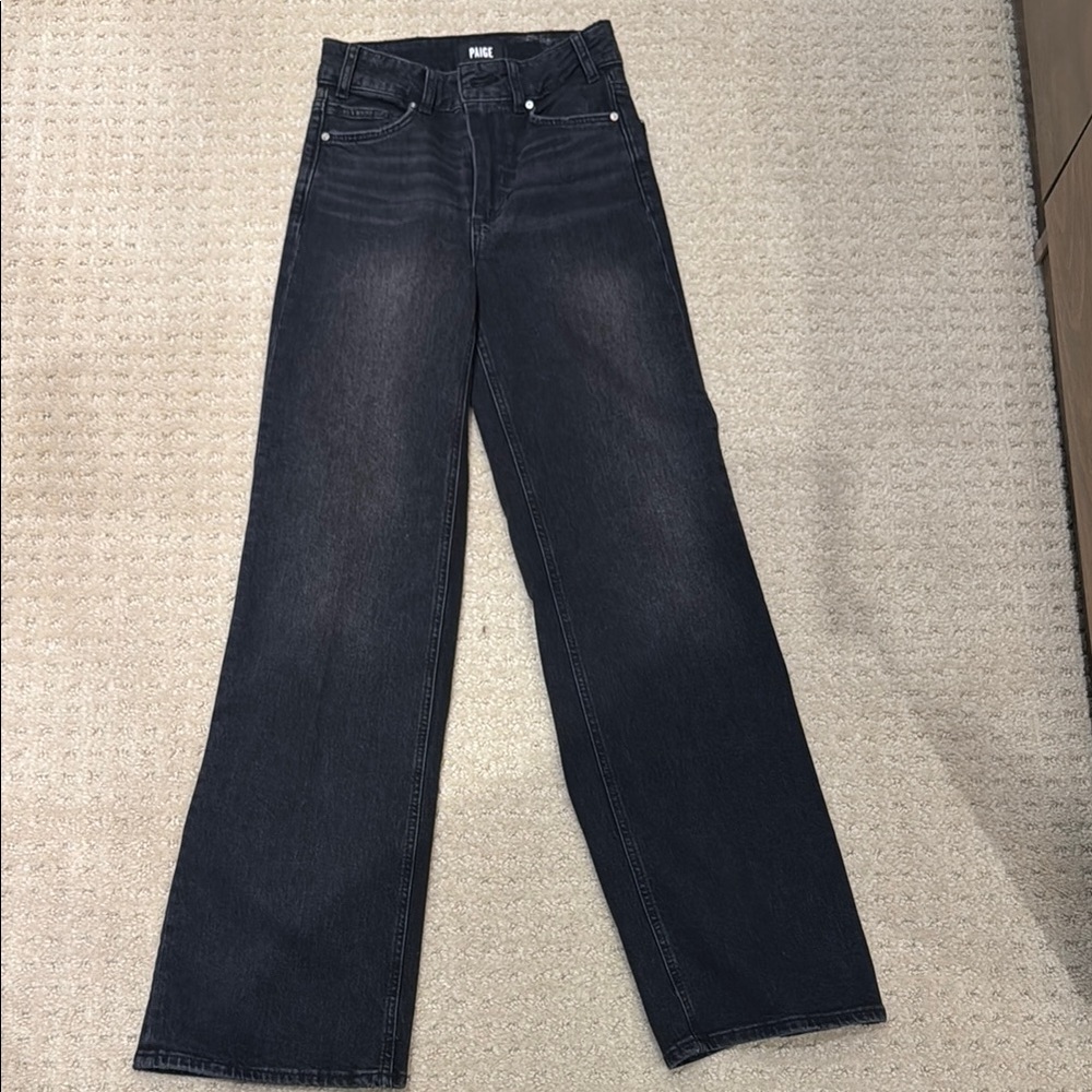 PAIGE Women's Black Jeans